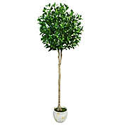 Everhome&trade; 84-Inch Potted Artificial Floor Tree