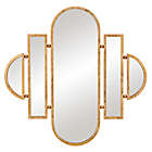 Alternate image 0 for Patton Wall Décor 30-Inch x 31-Ich Framed Metal Wall Mirror in Gold