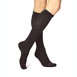 No Nonsense® Feel Good Compression Knee Socks in Black