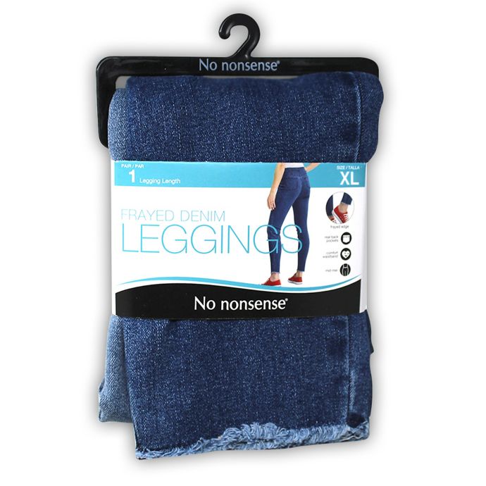 Buy No NonsenseWomen's Classic Denim Capri Legging with Pockets