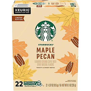 Starbucks&reg; Maple Pecan Coffee Keurig&reg; K-Cup&reg; Pods 22-Count. View a larger version of this product image.