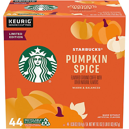 Alternate image 1 for Starbucks® Pumpkin Spice Coffee Keurig® K-Cup® Pods 44-Count