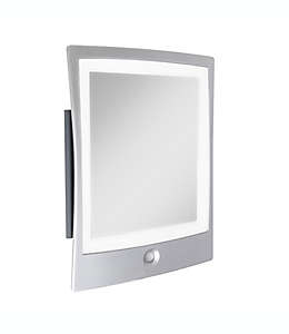 Espejo antiempañante Squared Away con luz LED color gris