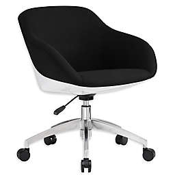 Techni Mobili Upholstered Task Chair in Black