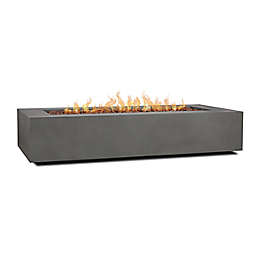 Real Flame® Aegean Liquid Propane Fire Table with Natural Gas Conversion Kit in Slate