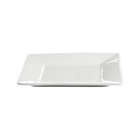 Alternate image 1 for Our Table&trade; Simply White Rim Square Salad Plate