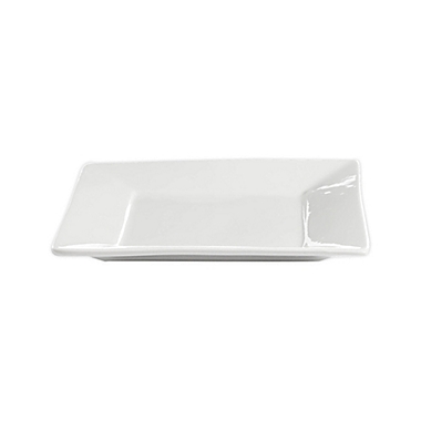 Our Table&trade; Simply White Rim Square Salad Plate. View a larger version of this product image.