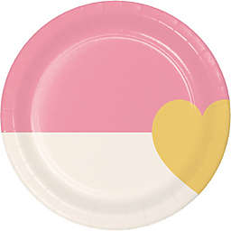 H for Happy™ 18-Count Hearts and Stripes Valentine's Day Lunch Plates