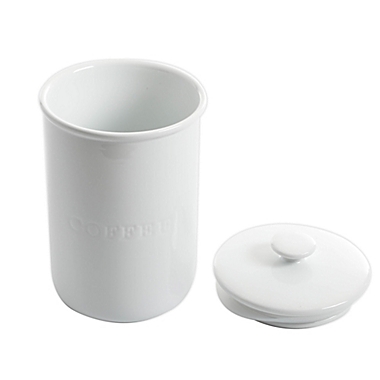 Our Table&trade; Simply White Coffee Canister. View a larger version of this product image.