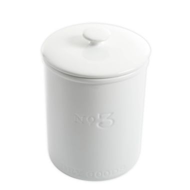 Our Table&trade; Simply White Large Canister. View a larger version of this product image.