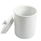 Alternate image 1 for Our Table&trade; Simply White Large Canister