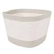 Squared Away&trade; Colorblock Coiled Rope Basket
