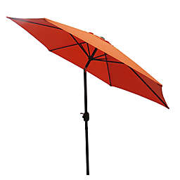 Boyel Living 9-Foot Hexagonal Market Umbrella in Orange