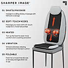 Alternate image 5 for Sharper Image&reg; 4-Node Shiatsu Massager Seat Topper