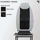 Alternate image 6 for Sharper Image&reg; 4-Node Shiatsu Massager Seat Topper