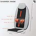 Alternate image 7 for Sharper Image&reg; 4-Node Shiatsu Massager Seat Topper