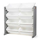 Alternate image 0 for Humble Crew Toy Storage Organizer with 8 Large Storage Bins in Grey