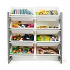 Alternate image 2 for Humble Crew Toy Storage Organizer with 8 Large Storage Bins in Grey
