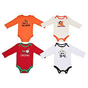 Baby Starters&reg; Size 0-6M 4-Pack See Me Grow Bodysuits