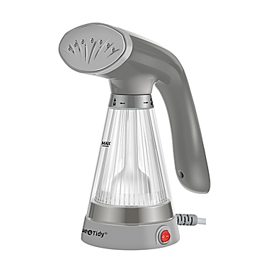 True &amp; Tidy&reg; TS-20 Handheld Garment Steamer in Grey. View a larger version of this product image.