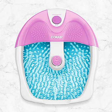 Conair Footbath with Vibration in White. View a larger version of this product image.