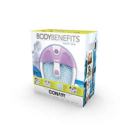 Conair® Footbath with Vibration in White