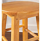 Alternate image 3 for Classic 24-Inch Wood Counter Stool with Round Seat in Natural Finish