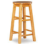 Alternate image 0 for Classic 24-Inch Wood Counter Stool with Round Seat in Natural Finish