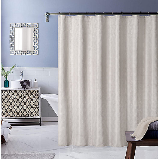 72 Inch Monte Carlo Shower Curtain, Linen Shower Curtain 84 Long