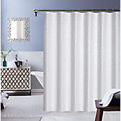 Ellen Tracy&reg; 70-Inch x 72-Inch Monte Carlo Shower Curtain in White