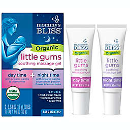 Mommy's Bliss® 2-Count Daytime and Nighttime Organic Little Gums Soothing Massage Gel