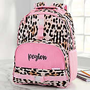 Leopard Print Personalized Backpack by Stephen Joseph