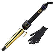 Hot Tools&reg; 1 1/4-Inch to 3/4-Inch Tapered Wand in Black/Gold