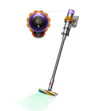 Dyson V15 Detect Cordless Stick Vacuum Cleaner in Grey Brushed Nickel. View a larger version of this product image.