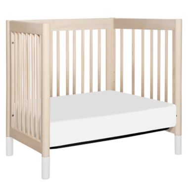 Babyletto Gelato 4-in-1 Mini Crib/Twin Bed in Natural. View a larger version of this product image.