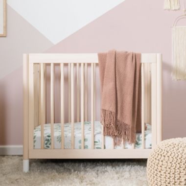 Babyletto Gelato 4-in-1 Mini Crib/Twin Bed in Natural. View a larger version of this product image.