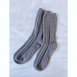 Nestwell™ Cashmere Bed Socks in Sharkskin