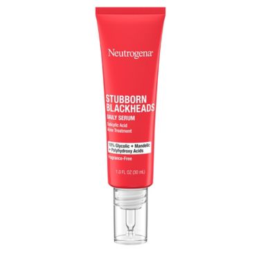 Neutrogena&reg; 1 oz. Stubborn Acne Blackheads Daily Serum. View a larger version of this product image.
