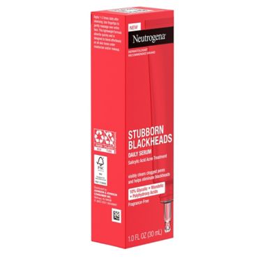 Neutrogena&reg; 1 oz. Stubborn Acne Blackheads Daily Serum. View a larger version of this product image.