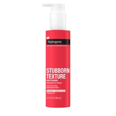 Neutrogena&reg; 6.3 oz. Stubborn Texture Daily Cleanser. View a larger version of this product image.