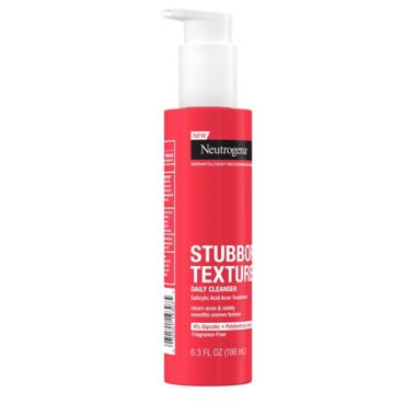 Neutrogena&reg; 6.3 oz. Stubborn Texture Daily Cleanser. View a larger version of this product image.