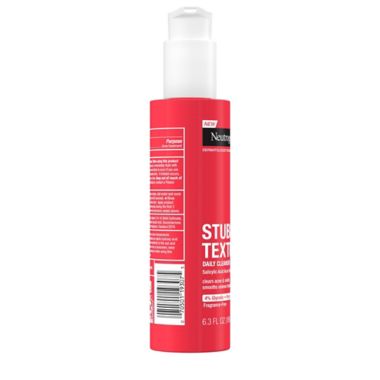 Neutrogena&reg; 6.3 oz. Stubborn Texture Daily Cleanser. View a larger version of this product image.