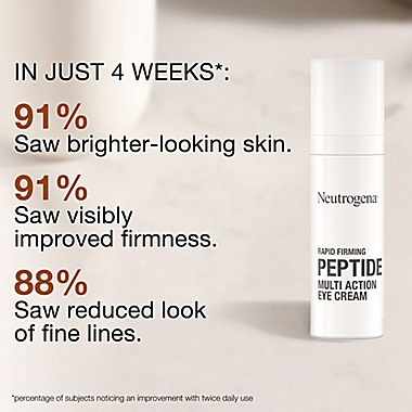 Neutrogena&reg; 0.5 oz. Rapid Firming Peptide Eye Cream. View a larger version of this product image.