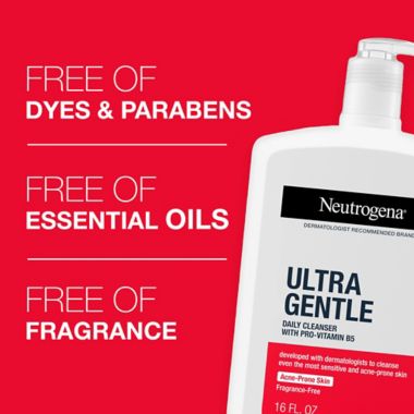 Neutrogena&reg; 16 oz. Ultra Gentle Daily Cleanser. View a larger version of this product image.