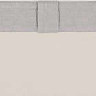 Alternate image 2 for Bee & Willow&trade; Textured Solid 84-Inch Rod Pocket/Back Tab Curtain Panel in Grey (Single)