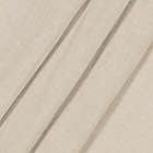 Alternate image 3 for Bee & Willow&trade; Textured Solid 84-Inch Rod Pocket/Back Tab Curtain Panel in Taupe (Single)