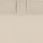 Alternate image 2 for Bee & Willow&trade; Textured Solid 84-Inch Rod Pocket/Back Tab Curtain Panel in Taupe (Single)