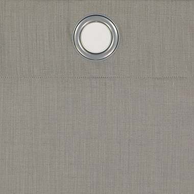 Simply Essential&trade; Hawthorne 95-Inch Grommet Window Curtain Panel in Grey (Single). View a larger version of this product image.