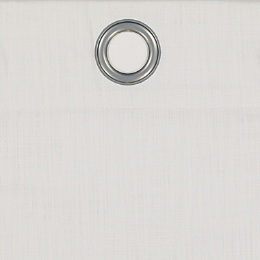 Simply Essential&trade; Hawthorne 63-Inch Grommet Window Curtain Panel in White (Single). View a larger version of this product image.