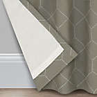 Alternate image 1 for Simply Essential&trade; Woven Honeycomb 84-Inch Grommet Light Filtering Curtain in Grey (Single)